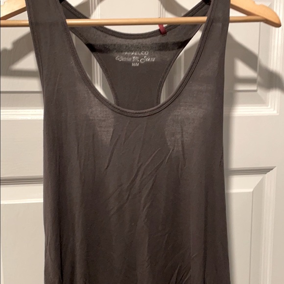 3/$15 Dark grey Parasuco Tank Top - Picture 2 of 5